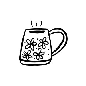 mug drawing